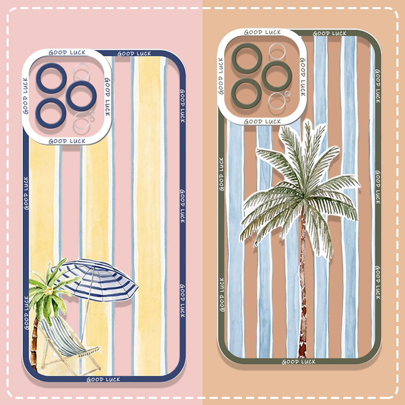 Phone Cases Samsung A14 - Funda Transparente para Teléfono con Estampado