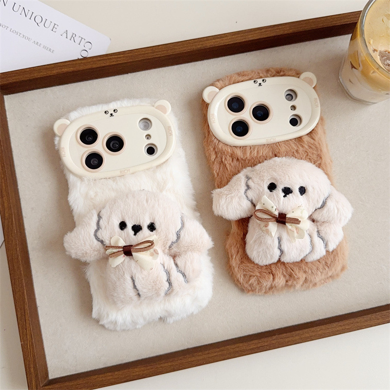 Phone Cases Iphone - Funda de teléfono de felpa esponjosa
