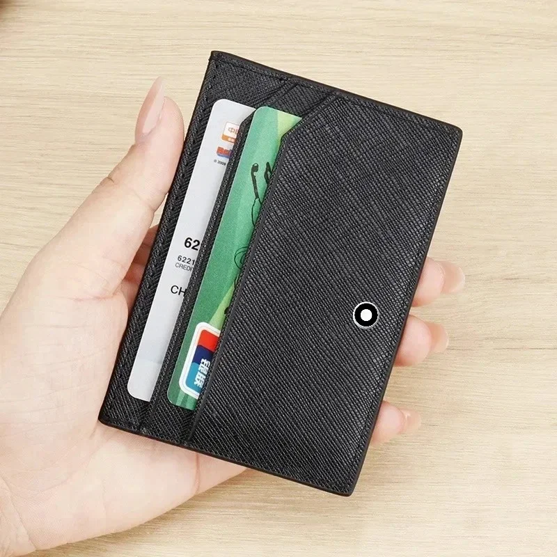 Card Holder Slim Case - Cartera de negocios para hombre, tarjetero