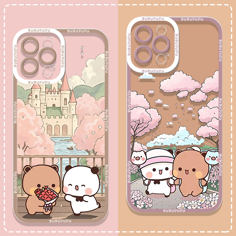 Phone Cases Samsung A14 - Bonita funda de teléfono transparente BUBU