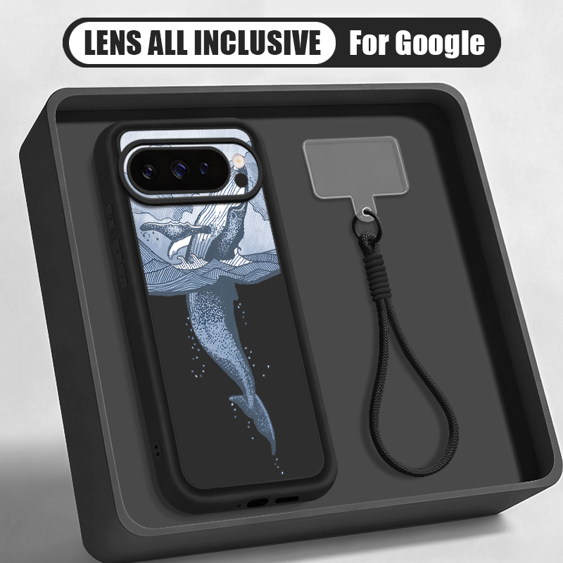 Phone Cases Pixel 9A - Funda con correa para la muñeca