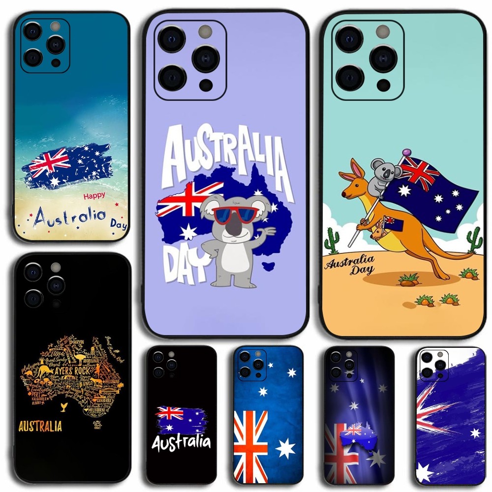 Phone Cases Australia - Funda de teléfono con mapa de