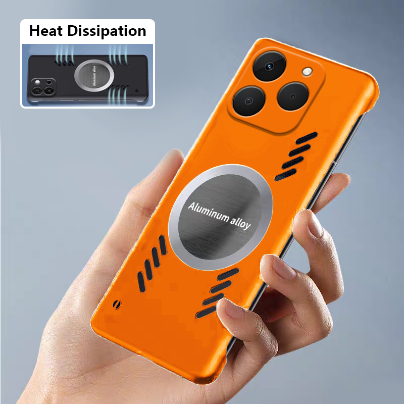 Heat Dissipation Case - Funda Biruiqu para Realme 15T sin