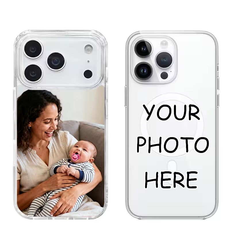Phone Cases With Pictures - Funda Magnética Transparente de Acrílico para