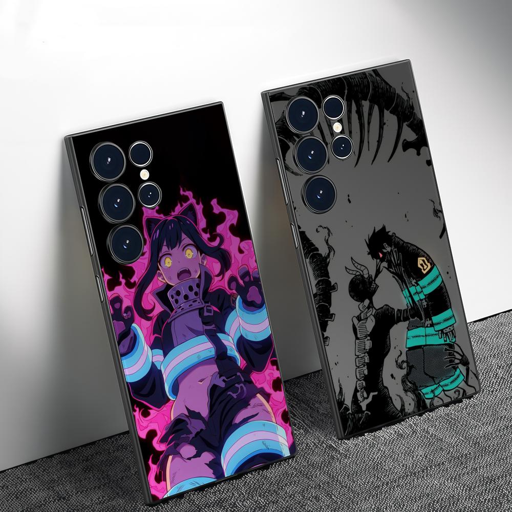Phone Cases Samsung Galaxy - Funda de teléfono Anime F-Fire Force