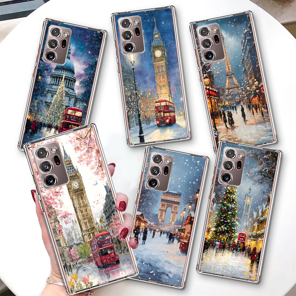 Phone Cases London - Funda de TPU Transparente a Prueba