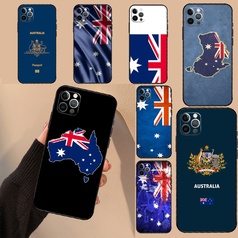 Phone Cases Australia - Funda suave con bandera de Australia