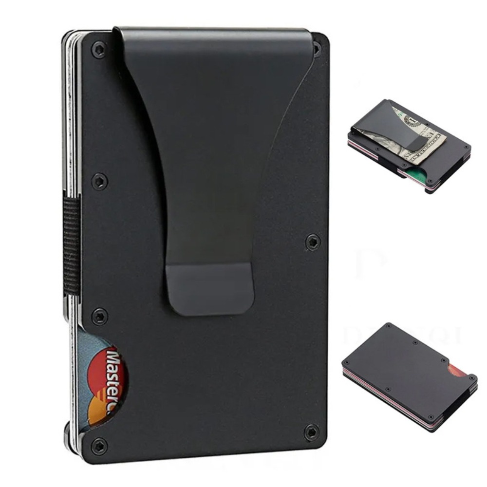 Card Holder Slim Case - Tarjetero de Aleación de Aluminio con