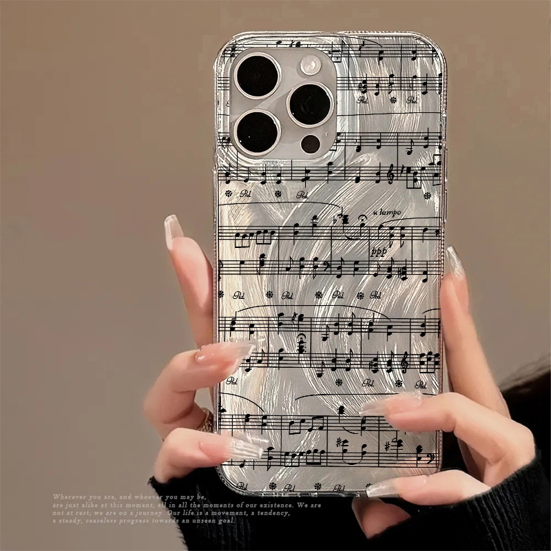 Phone Cases Samsung A14 - Funda Divertida con Letras y Notas