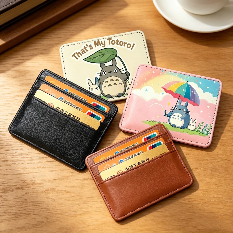 Card Holder Slim Case - Cartera Delgada con Diseño de Totoro