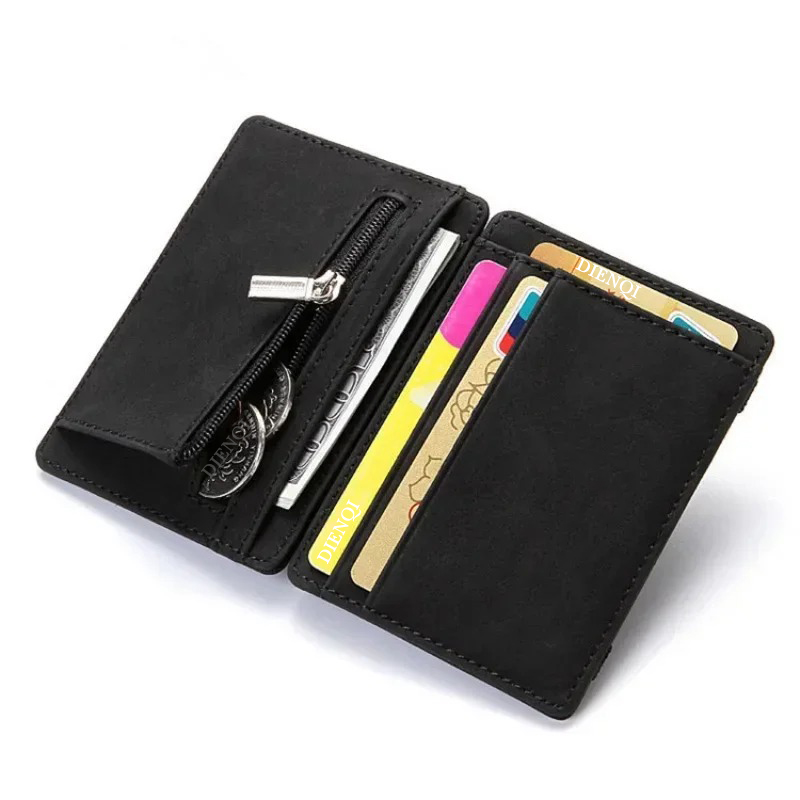 Cartera Mágica de Cuero PU par - Card Holder Slim Case reseña y precio