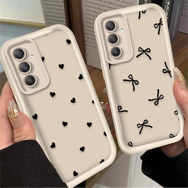 Funda negra con lazo de corazó - Phone Cases Samsung Galaxy reseña y precio