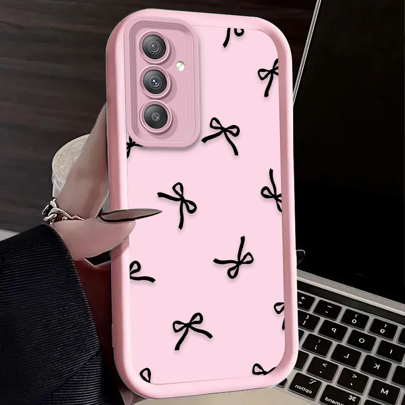 Funda negra con lazo de corazó - Phone Cases Samsung Galaxy reseña y precio
