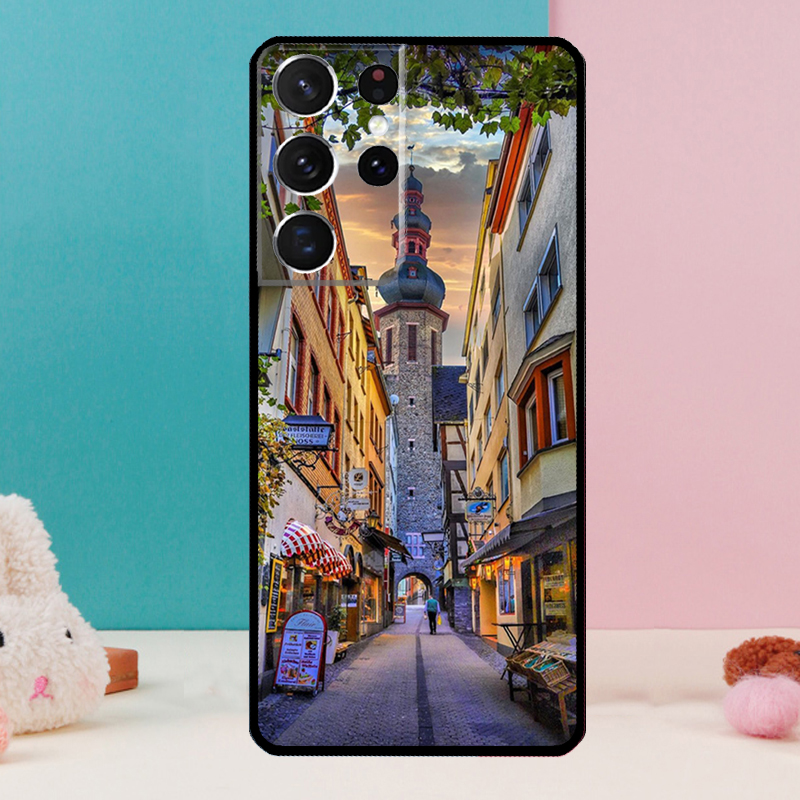 Paisaje Italia Francia Londres - Phone Cases London reseña y precio