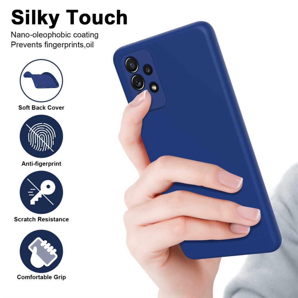 Funda de silicona sólida para  - Phone Cases Samsung A14 reseña y precio