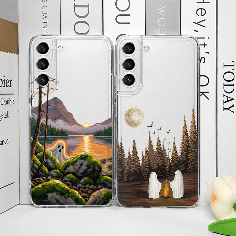 Funda Transparente con Patrón  - Phone Cases Samsung A14 reseña y precio