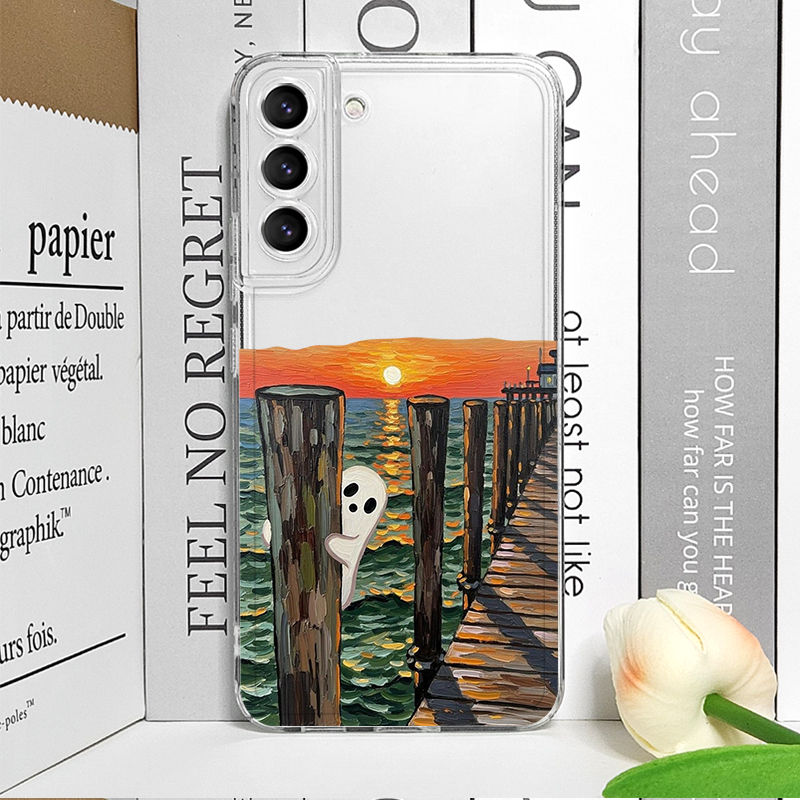 Funda Transparente con Patrón  - Phone Cases Samsung A14 reseña y precio