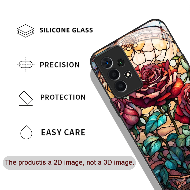 Funda de Teléfono de Vidrio Te - Phone Cases Samsung A14 reseña y precio