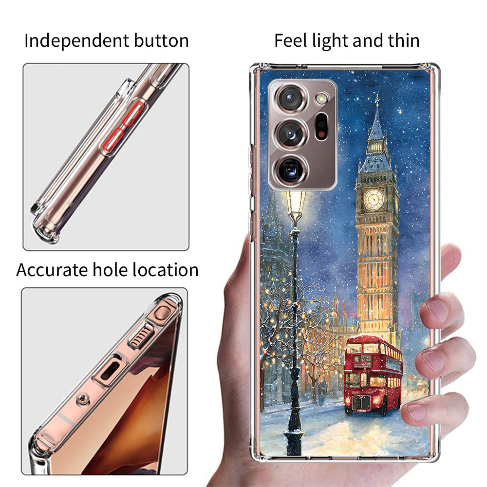 Funda de TPU Transparente a Pr - Phone Cases London reseña y precio