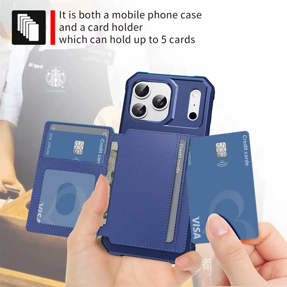 Funda Cartera con Ranuras para - Card Holder Slim Case reseña y precio