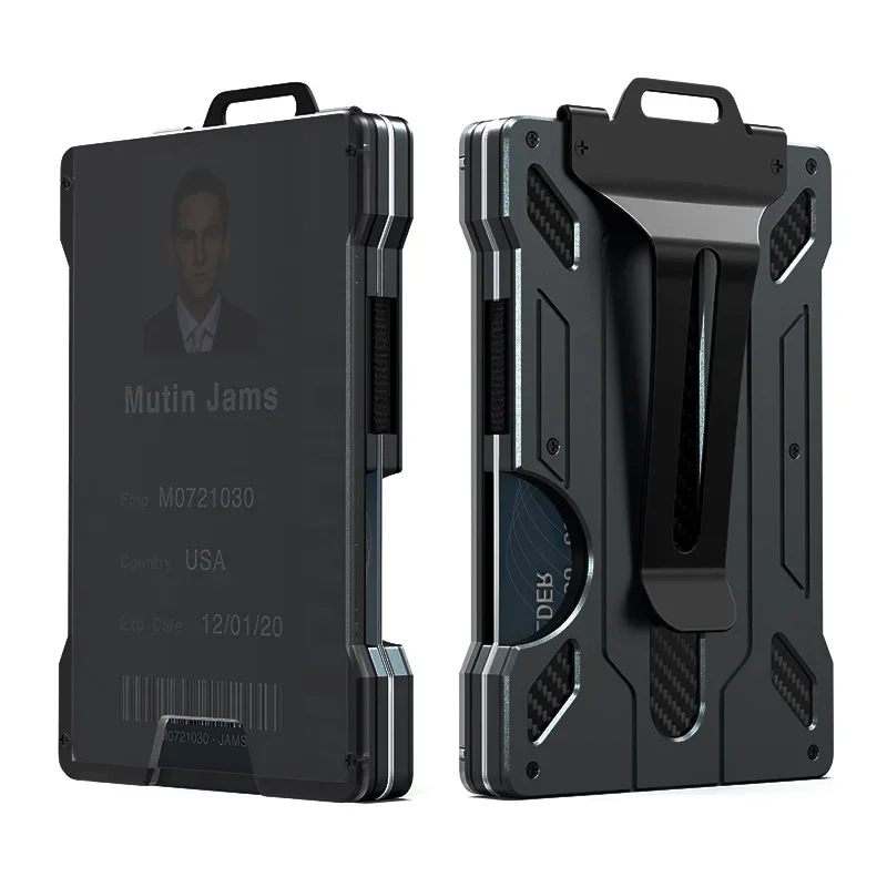 Tarjetero de visita Rfid, tarj - Card Holder Slim Case reseña y precio