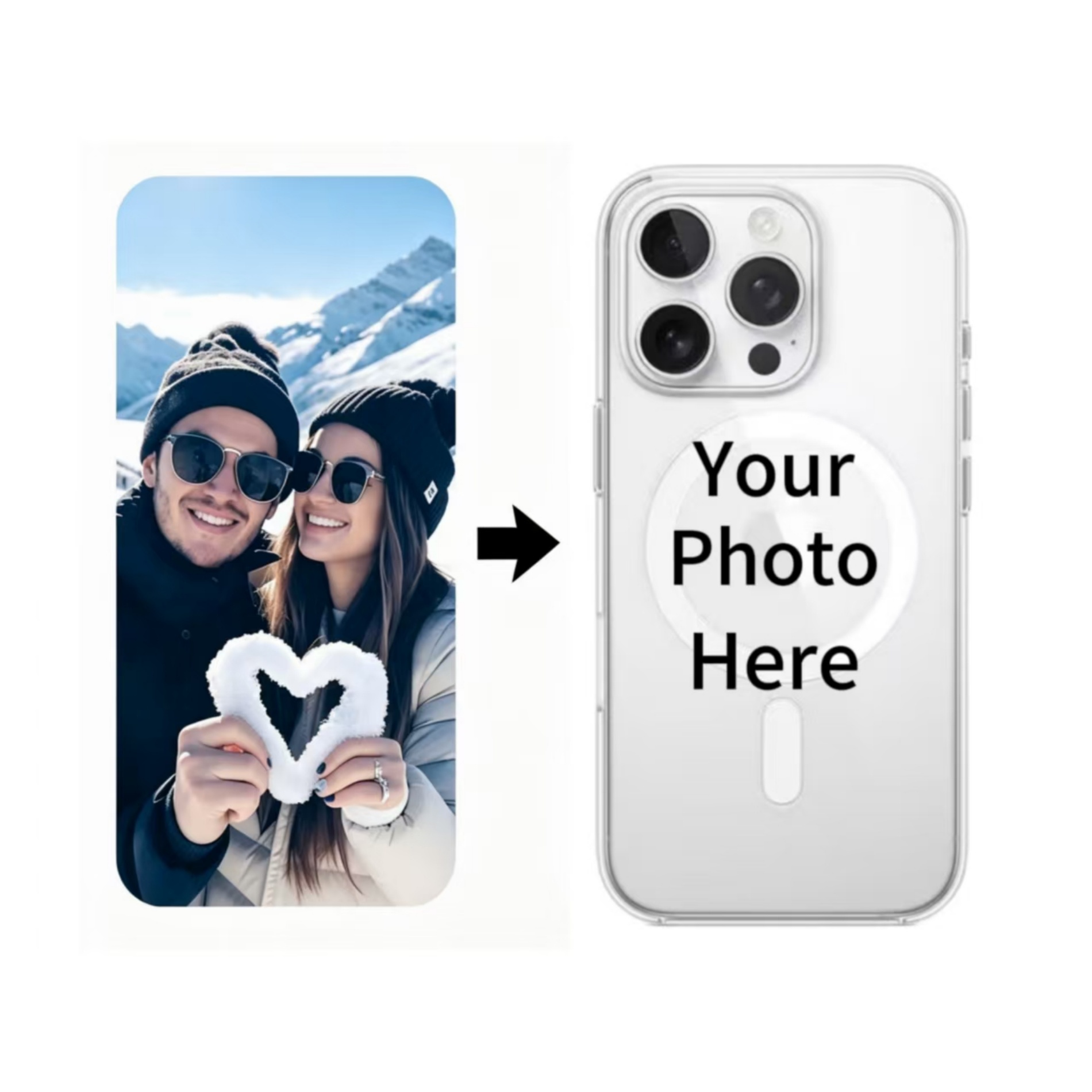 Funda Magnética para iPhone 13 - Phone Cases With Pictures reseña y precio