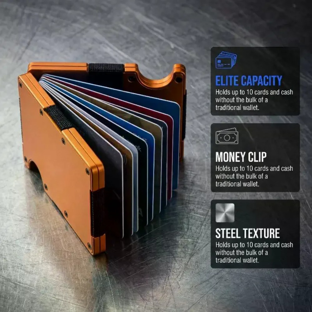Tarjetero de Aleación de Alumi - Card Holder Slim Case reseña y precio