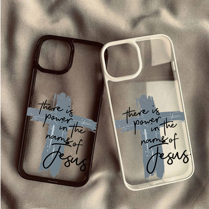 Funda Transparente con Cruz de - Phone Cases Samsung Galaxy reseña y precio