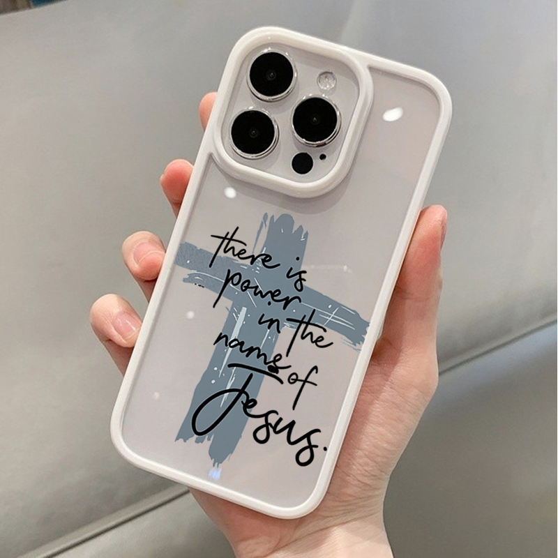Funda Transparente con Cruz de - Phone Cases Samsung Galaxy reseña y precio