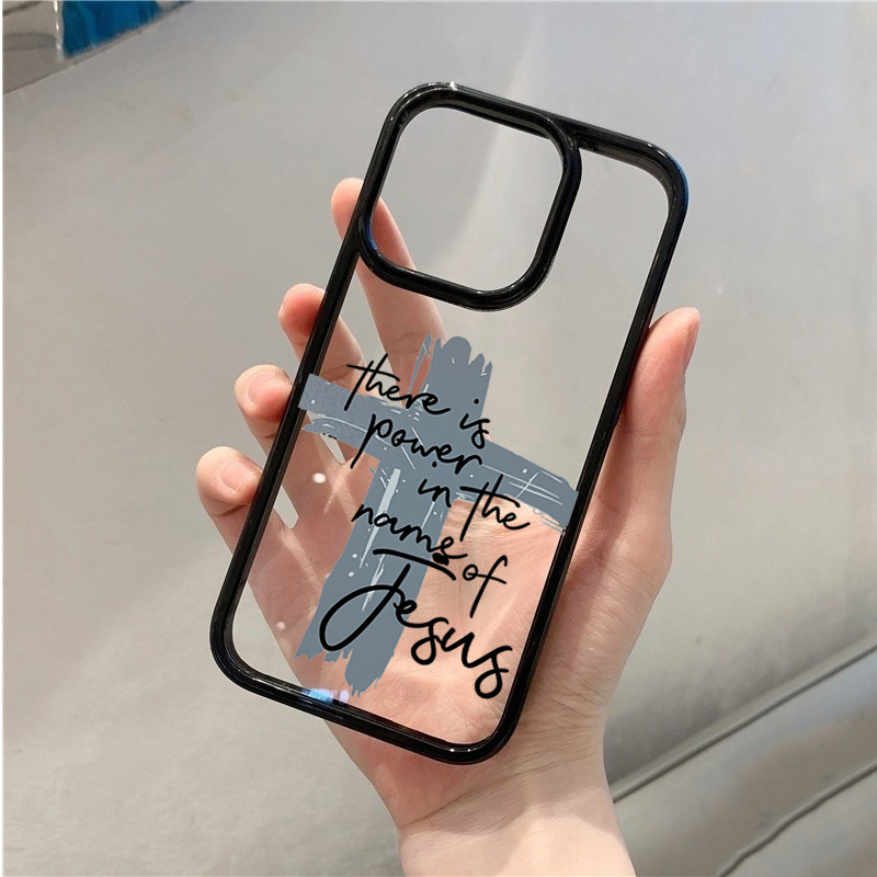 Funda Transparente con Cruz de - Phone Cases Samsung Galaxy reseña y precio
